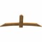 Ekena Millwork Bellingham Rough Sawn Timber Gable Bracket, Western Red Cedar, 72"W x 27"H x 2"D x 6"F, 9/12 Pitch GBW072X27X0206BEL00RWR - alternate 5